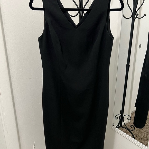 ANNE KLEIN New Elegant Black Sleeveless Dress. #033 - Picture 6 of 12